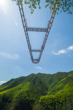 灵江源森林公园高空悬廊