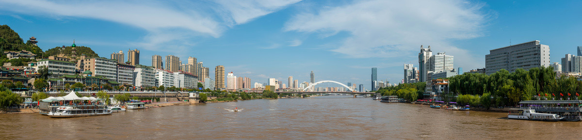 高清宽幅兰州城市风景