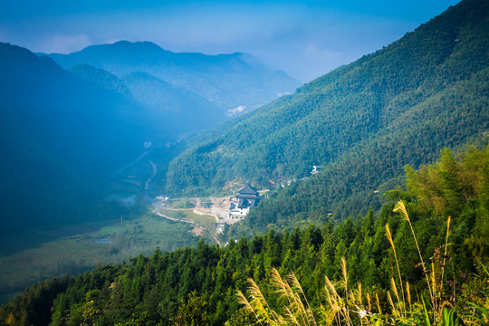 江西上栗杨岐寺风光