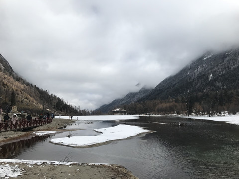 毕棚沟雪景