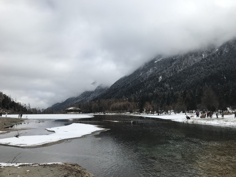 毕棚沟雪景