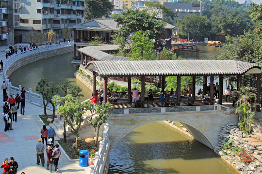 广州西关荔枝湾涌泮溪