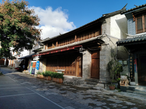 中式古建商铺