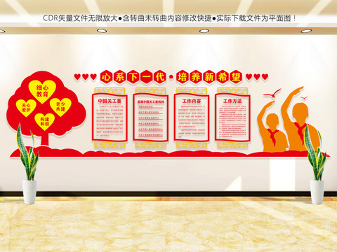 關工委文化墻