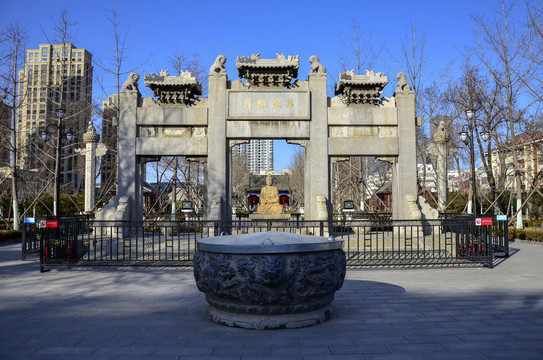天津李純祠堂石牌坊
