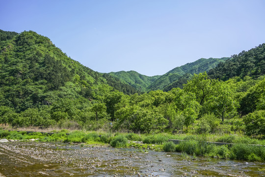 山谷河流高清大图