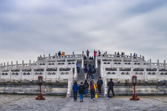 北京天坛公园景区景观