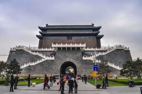北京著名建筑和景观北京市正阳门
