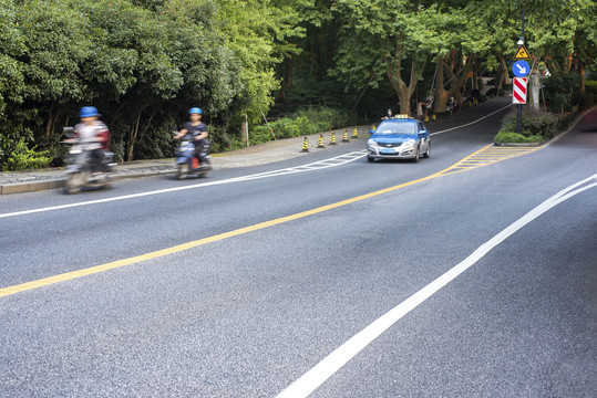 城市道路车流