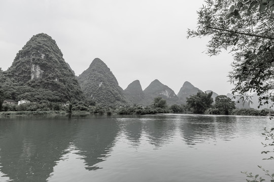 水墨漓江