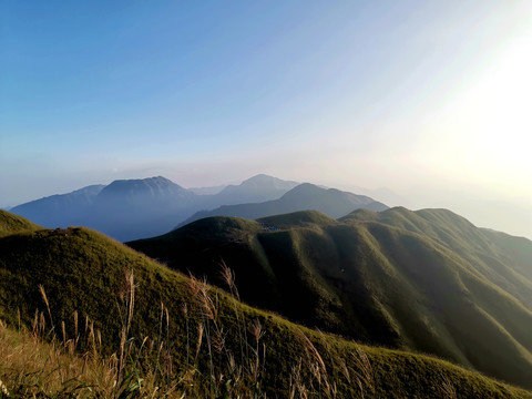 武功山夕阳