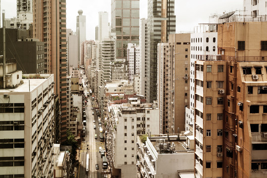 香港老旧城市