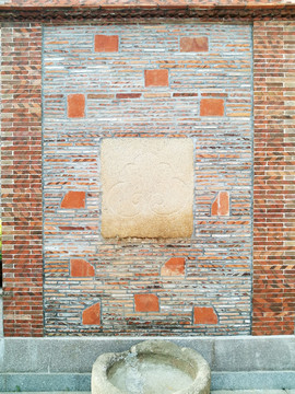 古建筑砖墙