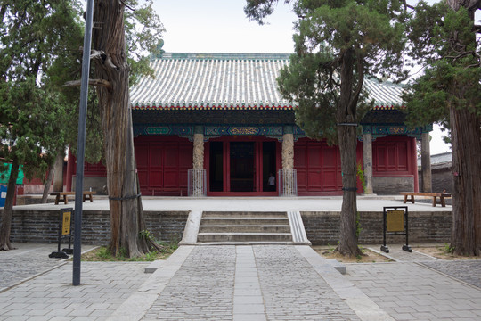 山东省曲阜孔庙崇圣祠