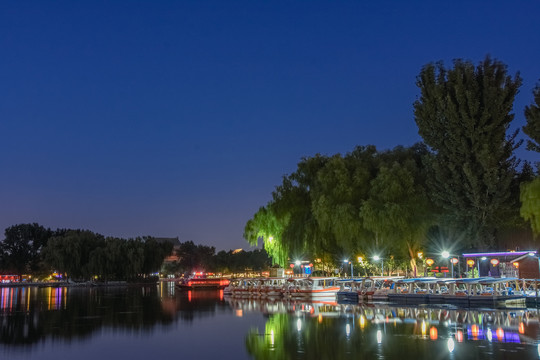 什刹海夜景