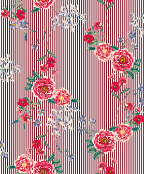 印花設(shè)計(jì)圖花朵