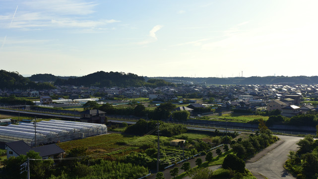 日本大阪的乡村风光