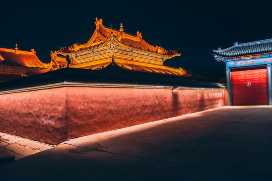 大召寺夜景