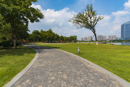 天镜湖步道