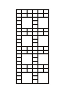 雕花隔斷