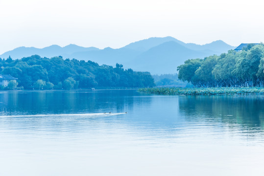 杭州西湖山水