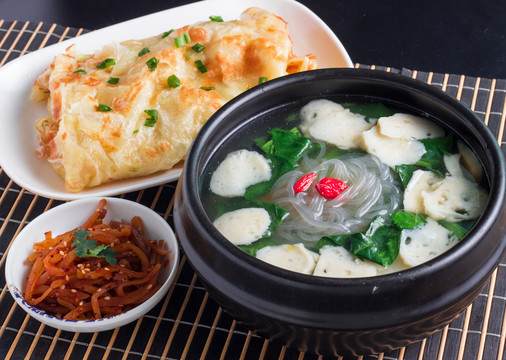 魚丸粉絲湯