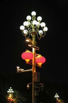 北京长安街华灯