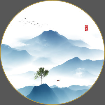 意境水墨畫