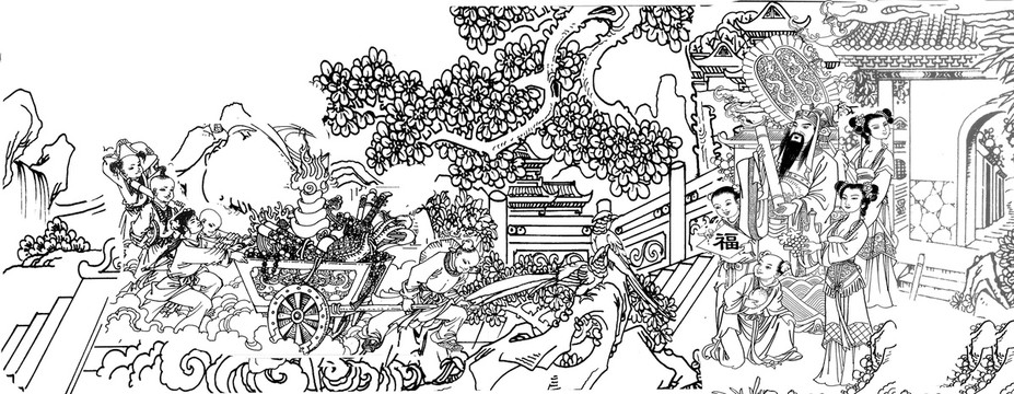 五福呈祥