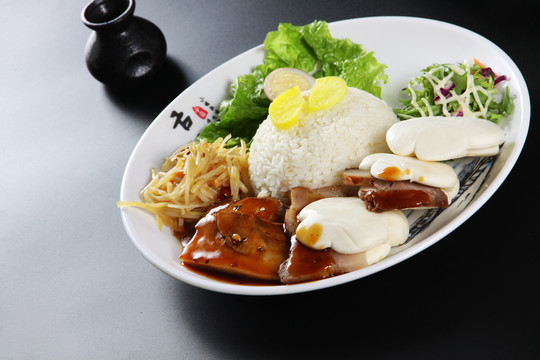 廣式家鄉扣肉夾餅