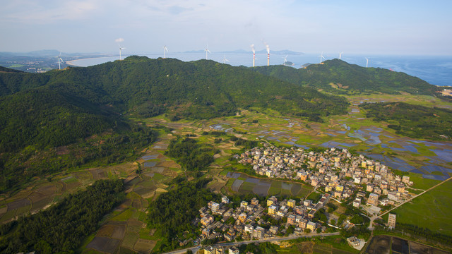 航拍乡村