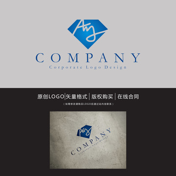 AY字母logo