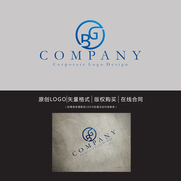 BG字母logo