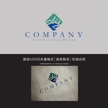 DY字母logo