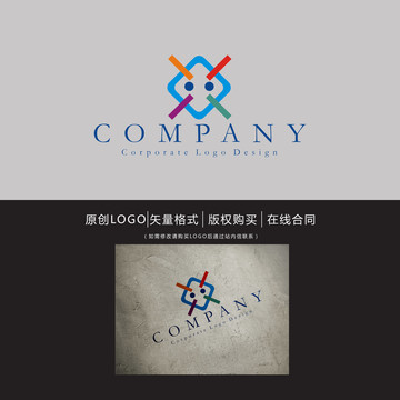 卡通logo