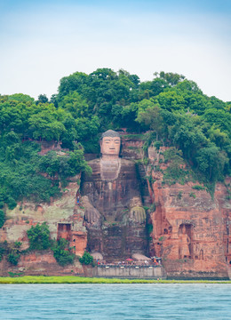 乐山大佛景区风光