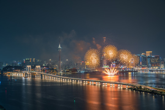 澳门烟花日本场