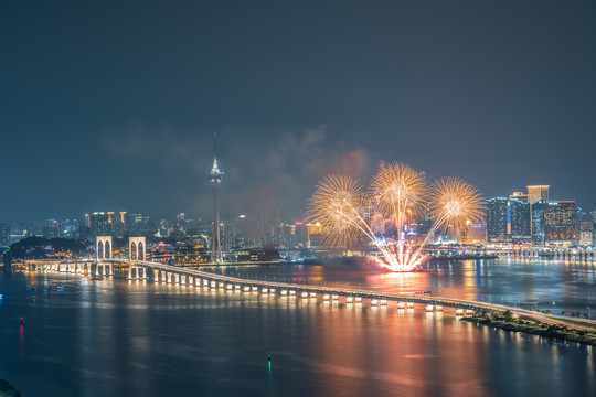 澳门烟花日本场