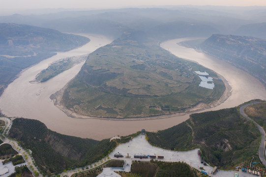 黄河乾坤湾清水湾