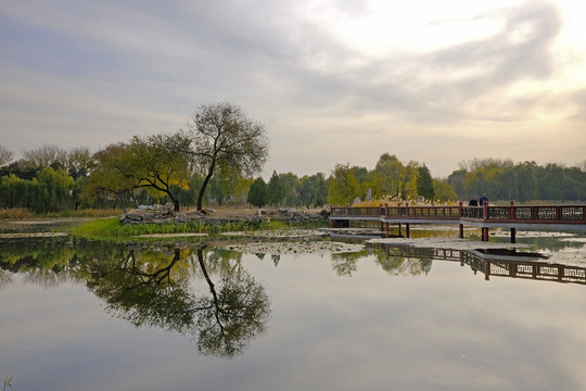 北京圆明园风光