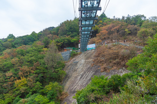 武汉木兰天池风景区初秋风光