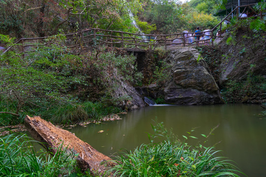 武汉木兰天池风景区初秋风光