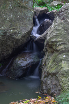 武汉木兰天池风景区初秋风光