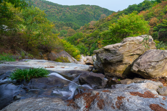 武汉木兰天池风景区初秋风光