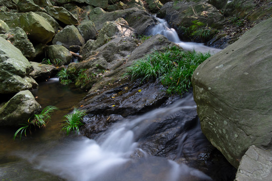 武汉木兰天池风景区初秋风光