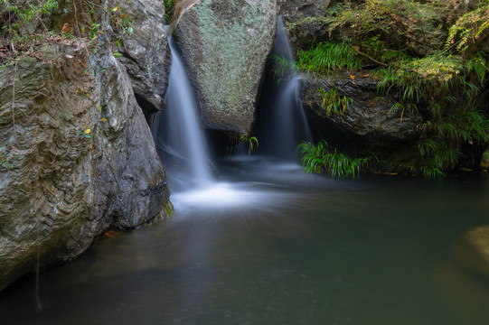 武汉木兰天池风景区初秋风光