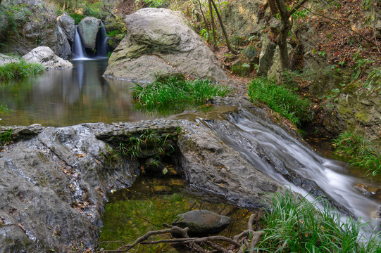 武汉木兰天池风景区初秋风光