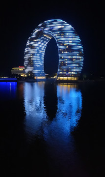 太湖喜来登酒店夜景