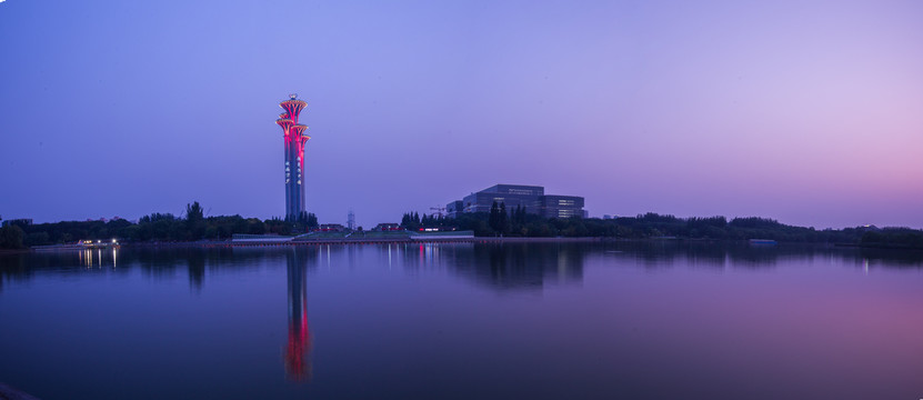 北京奥林匹克森林公园全景