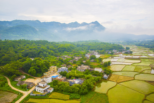 航拍乡村